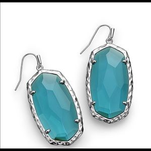 NWT Kendra Scott London Blue with Silver Ella
